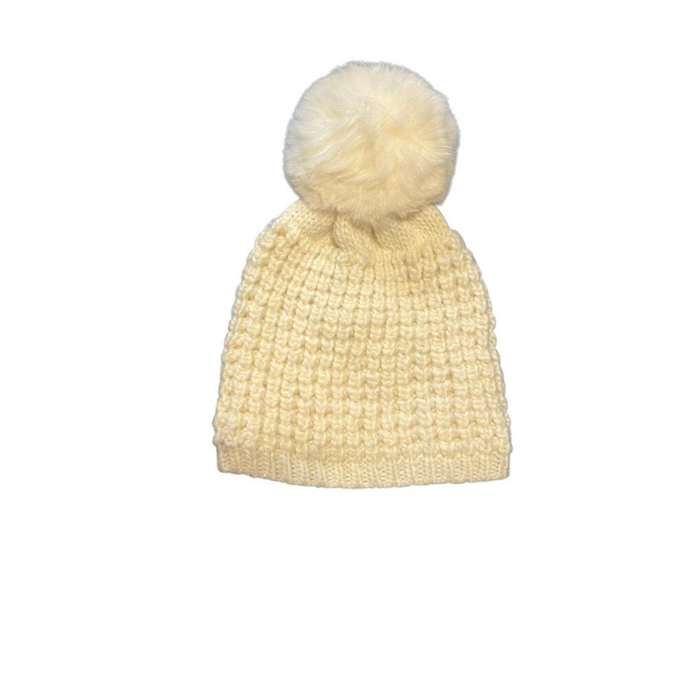Kyi kyi Canada wool blend pom Pom hat